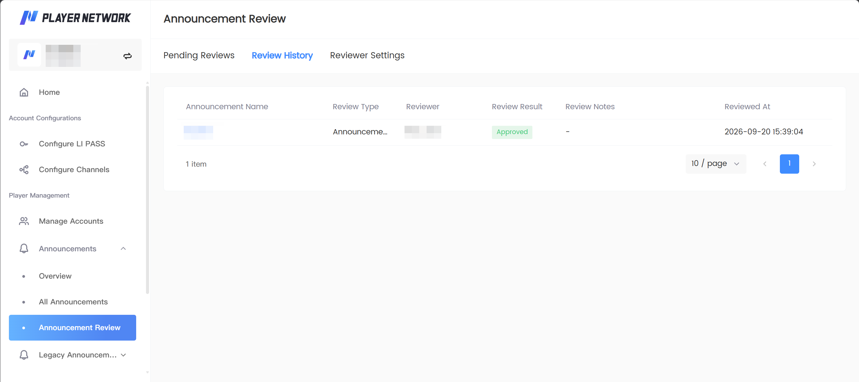 Image: Review history