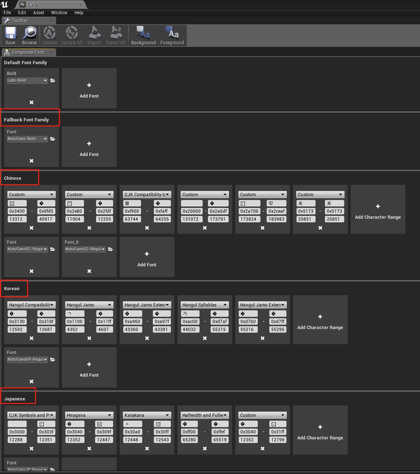 Image Font