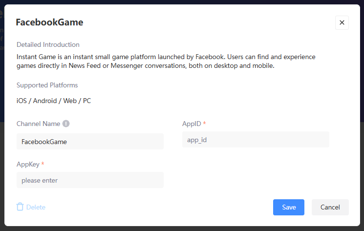 FacebookGame