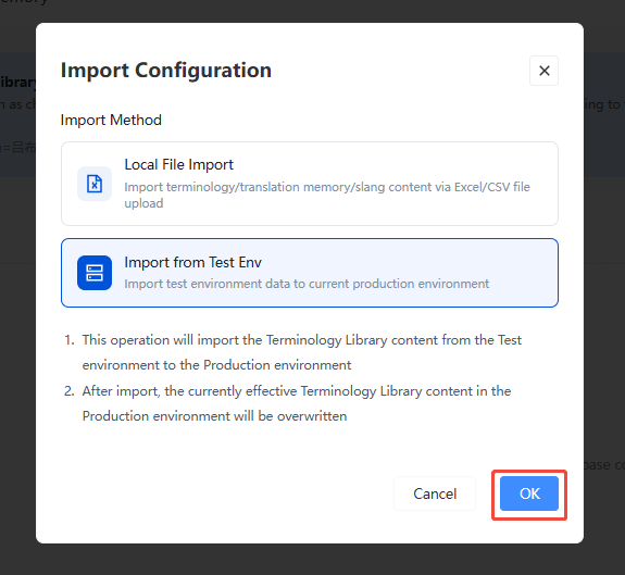 Terminology Library