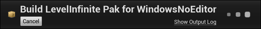 Image: Build Execution Notification Bar