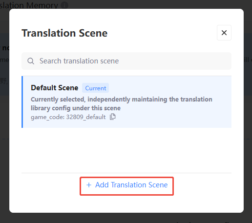 Translation Scene
