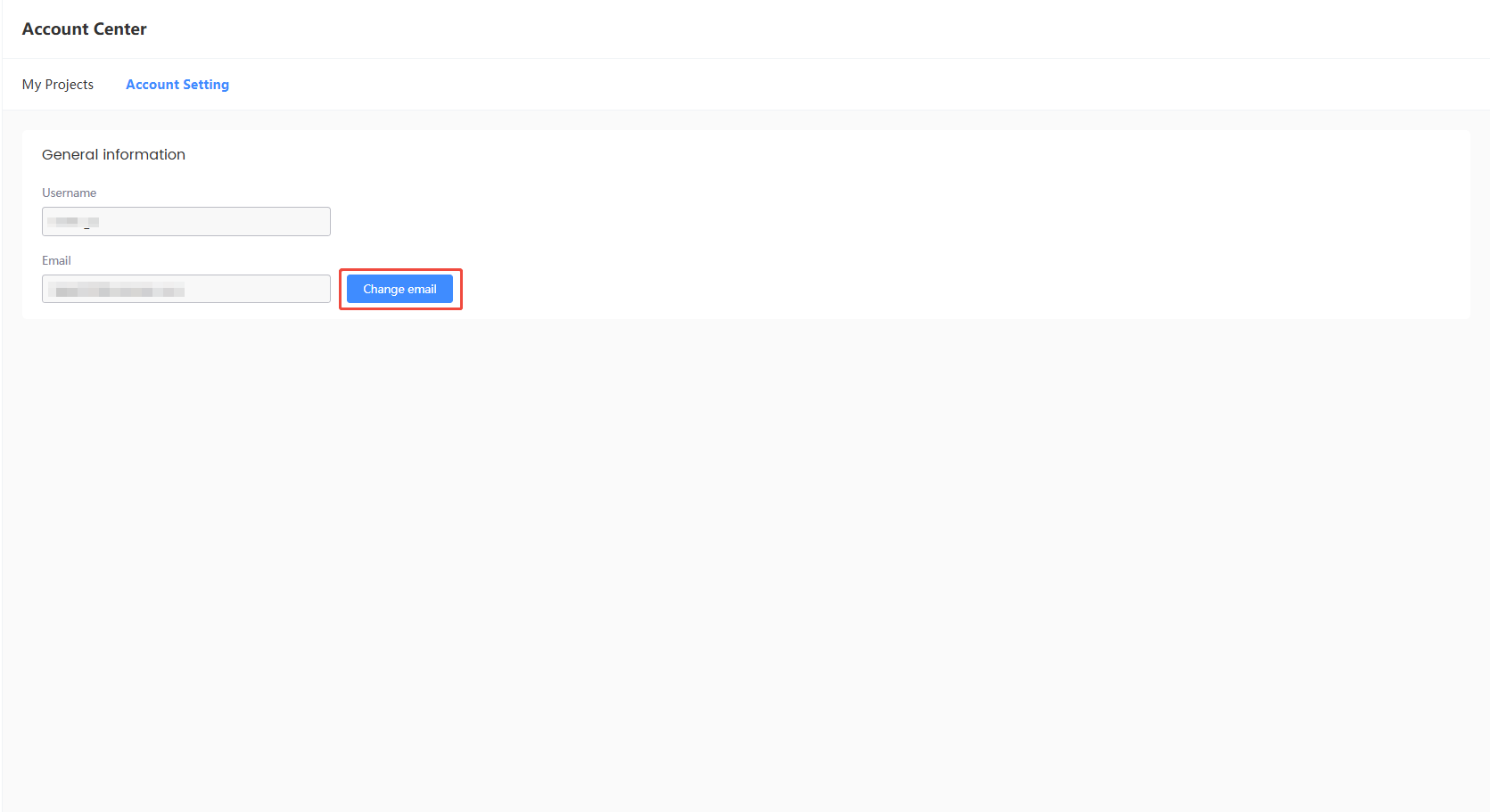 Account Setting