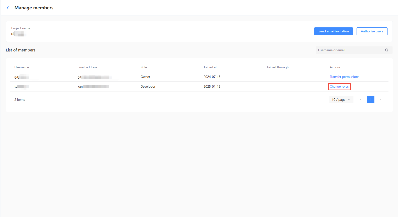 Project details