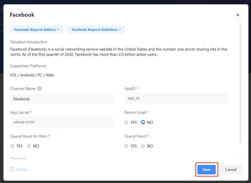 Configure Channels
