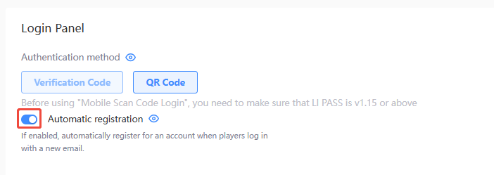 Login Registration