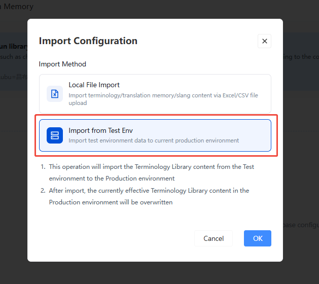 Terminology Library