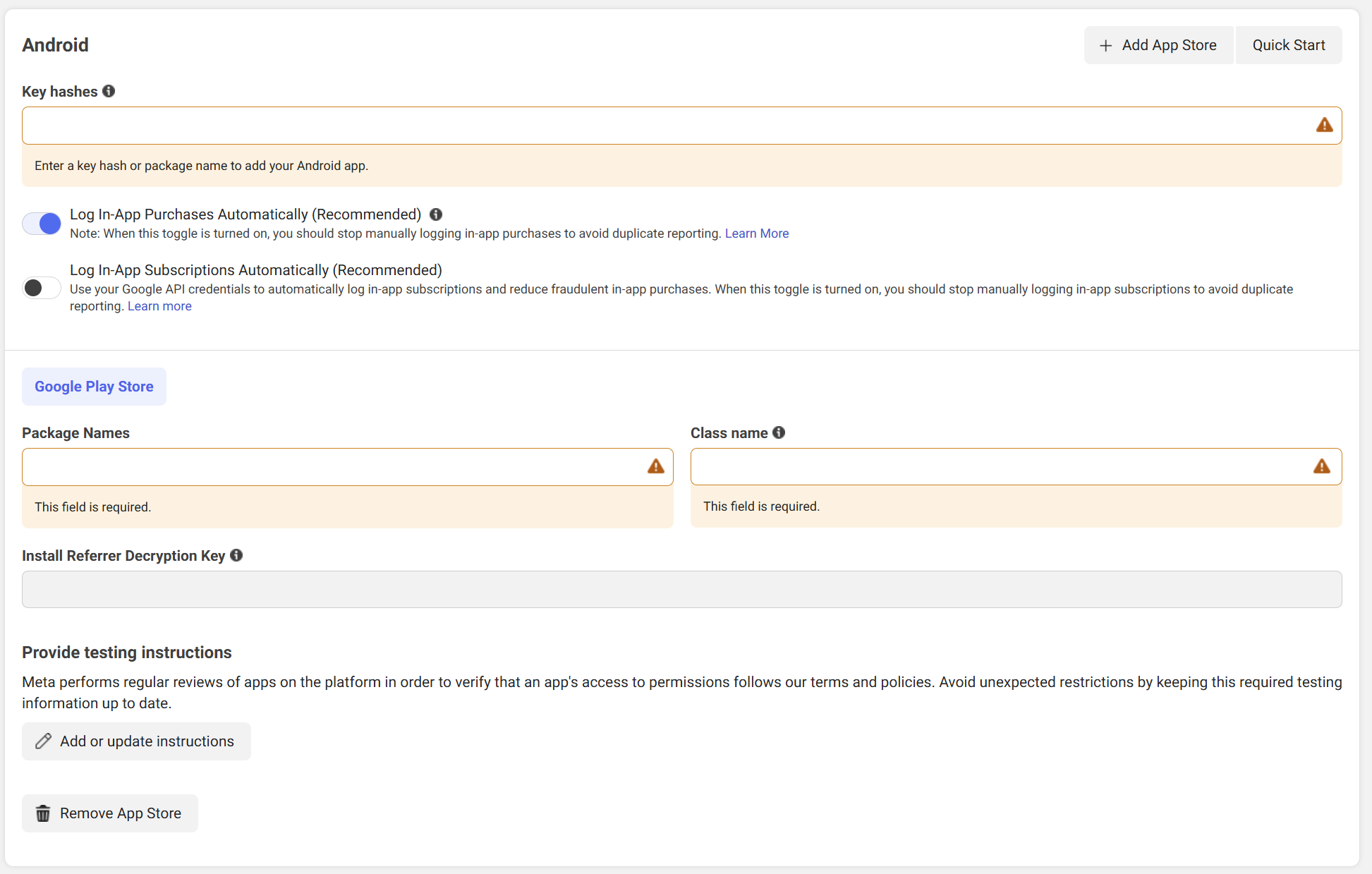 图片：Add platform configuration