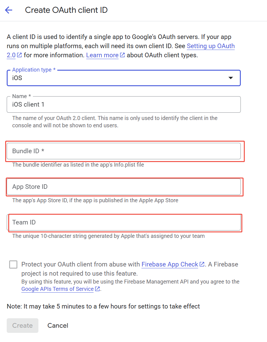 图片:Google, create an iOS client