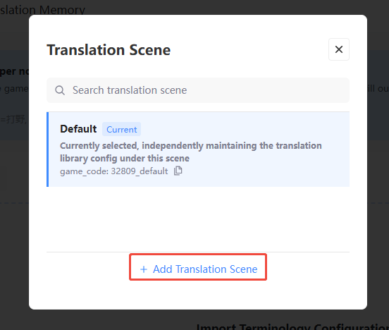 Translation Scene