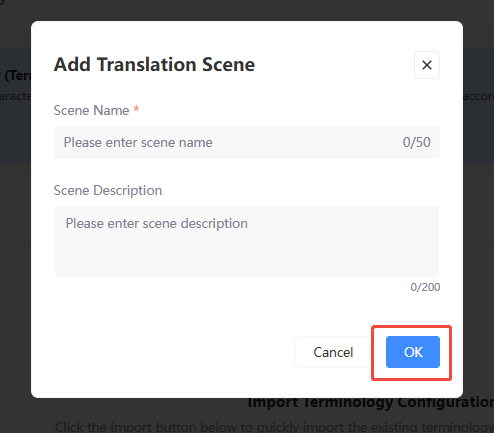 Translation Scene