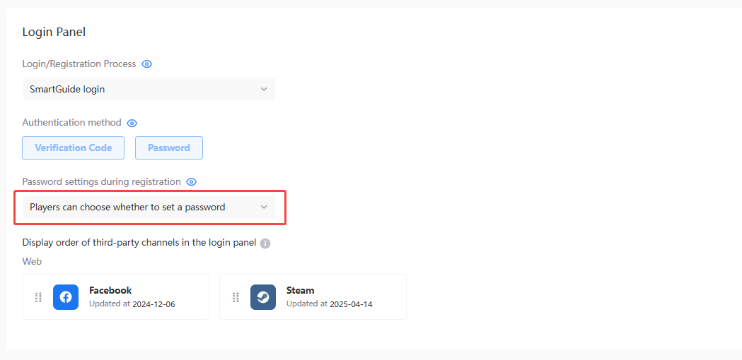 Login Registration